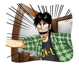 Kaiji sticker #14618