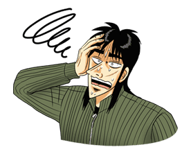 Kaiji sticker #14627