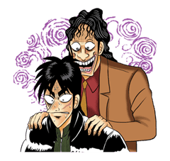 Kaiji By Fukumoto Production Highstone Inc Sticker Kaiji By Fukumoto Production Highstone Inc Sticker
