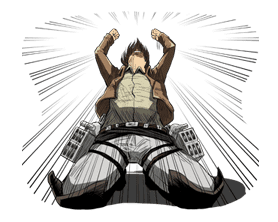 Attack on Titan sticker #14843