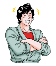 CITY HUNTER sticker #15361