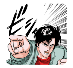 CITY HUNTER sticker #15394