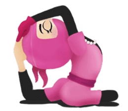 The Pink Ninja sticker #1683153