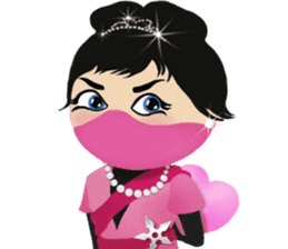 The Pink Ninja sticker #1683158