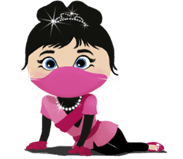 The Pink Ninja sticker #1683160