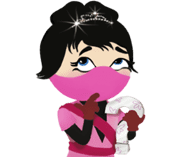 The Pink Ninja sticker #1683162