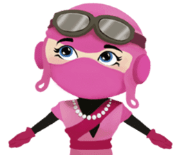 The Pink Ninja sticker #1683173
