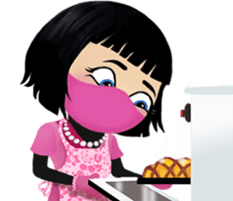 The Pink Ninja sticker #1683180