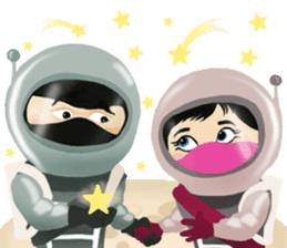 The Pink Ninja sticker #1683182