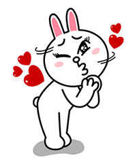 LINE Characters: Love is a Rollercoaster sticker #30426