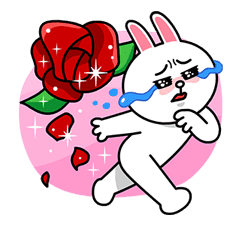 LINE Characters: Love is a Rollercoaster sticker #30428