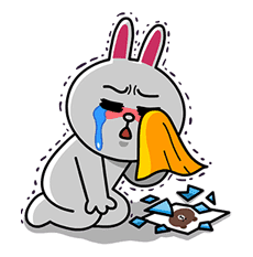 LINE Characters: Love is a Rollercoaster sticker #30438