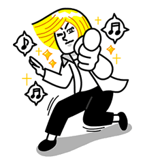 LINE Characters: Love is a Rollercoaster sticker #30444