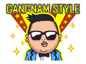 PSY GANGNAM STYLE sticker #5580