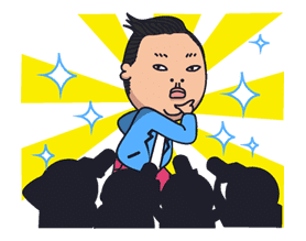 PSY GANGNAM STYLE sticker #5583