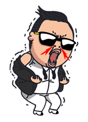 PSY GANGNAM STYLE sticker #5584