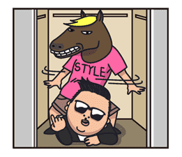PSY GANGNAM STYLE sticker #5586