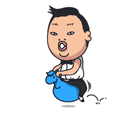 PSY GANGNAM STYLE sticker #5591