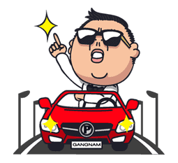 PSY GANGNAM STYLE sticker #5607