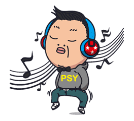 PSY GANGNAM STYLE sticker #5609