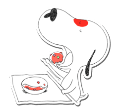 Rita & Whatsit sticker #12100