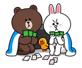Brown & Cony's Lovey Dovey Date sticker #15059