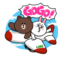 Brown & Cony's Lovey Dovey Date sticker #15080