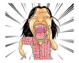 Super Radical Gag Family sticker #15090