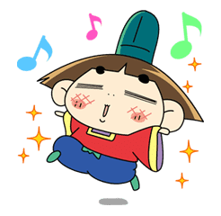 Ojarumaru sticker #5290