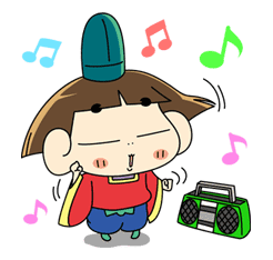 Ojarumaru sticker #5301