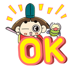 Ojarumaru sticker #5305