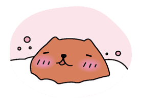 KAPIBARA-SAN sticker #6240