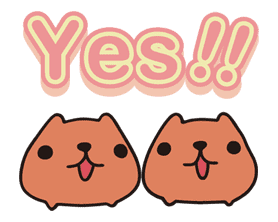 KAPIBARA-SAN sticker #6256