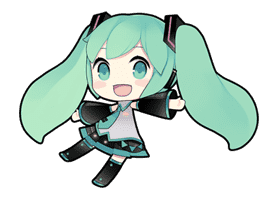 Hatsune Miku sticker #7591