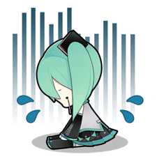 Hatsune Miku sticker #7594