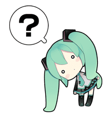 Hatsune Miku sticker #7597