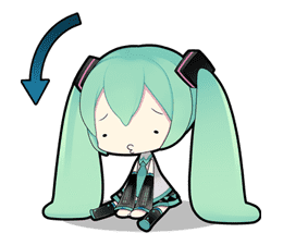 Hatsune Miku sticker #7599