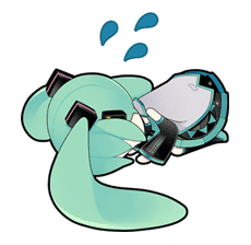 Hatsune Miku sticker #7601