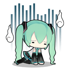 Hatsune Miku sticker #7603