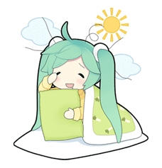 Hatsune Miku: All Together by CRYPTON FUTURE MEDIA, INC sticker #24353