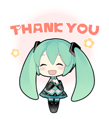 Hatsune Miku sticker #7609