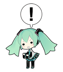 Hatsune Miku sticker #7610