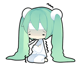 Hatsune Miku: All Together by CRYPTON FUTURE MEDIA, INC sticker #24353