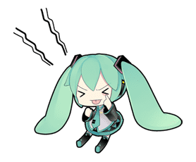 Hatsune Miku by CRYPTON FUTURE MEDIA, INC sticker #7617