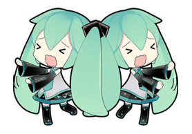 Hatsune Miku sticker #7619