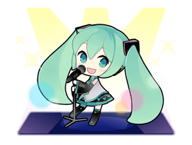 Hatsune Miku sticker #7624