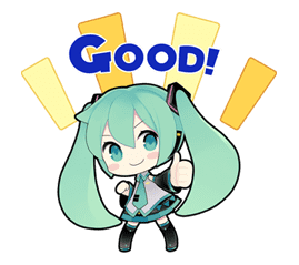 Hatsune Miku sticker #7627