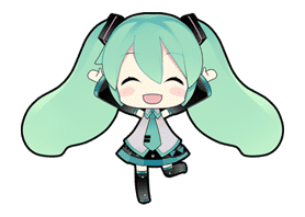 Hatsune Miku sticker #7629