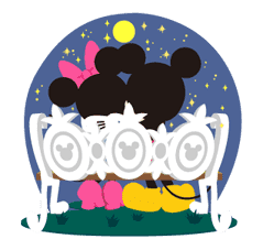Disney LOVELOVE sticker #8878