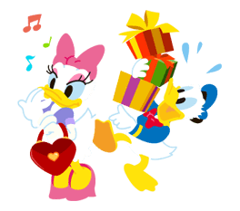 Disney LOVELOVE sticker #8883